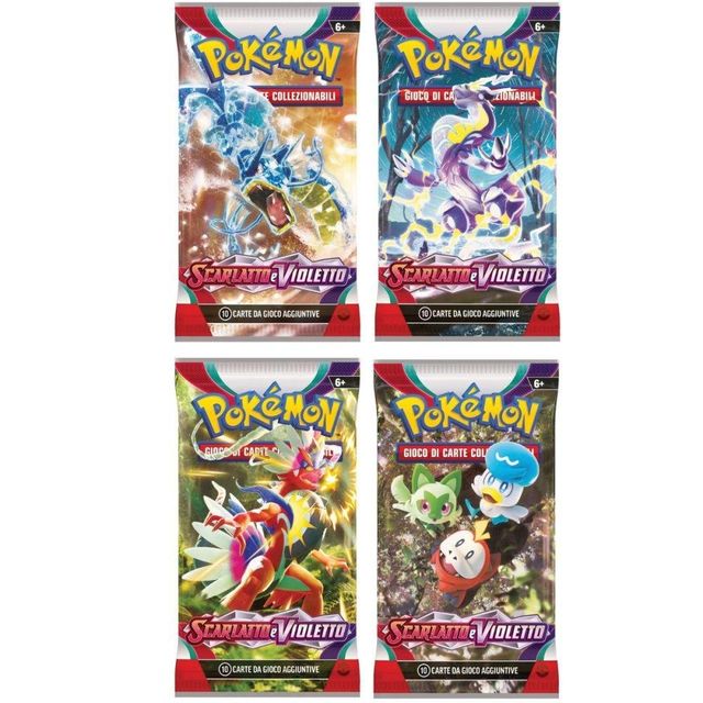 Pokemon - Bustina Singola "SCARLATTO E VIOLETTO - 01 BASE "