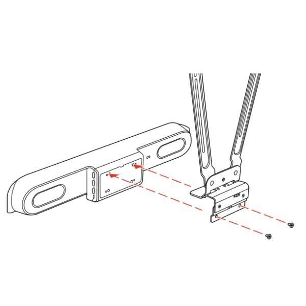 Poly - Kit montaggio (supporto VESA) - per sistema videoconferenza - per Poly S…