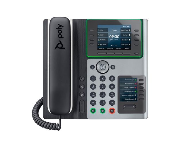 Poly Edge E450 - Telefono VoIP con ID chiamante/chiamata in attesa - 3-way capa…