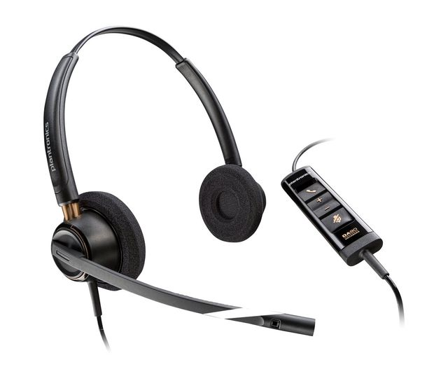 Poly EncorePro 525 - EncorePro 500 series - cuffie con microfono - over ear - c…