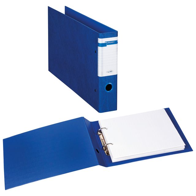Raccoglitore Stelvio F - 30 x 22 cm album - 2 anelli a D 40 mm - dorso 6 cm - b…