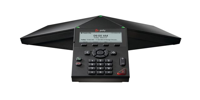 Poly Trio 8300 - Telefono VoIP da conferenza - con interfaccia Bluetooth con ID…
