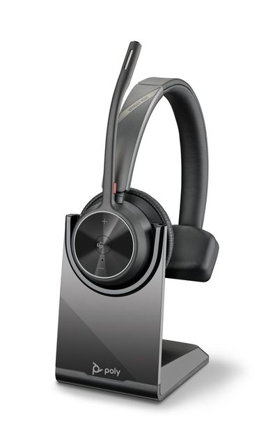 Poly Voyager 4310 - Cuffie con microfono - over ear - Bluetooth - senza fili, c…