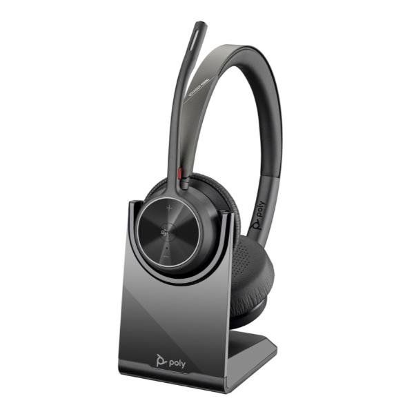 Poly Voyager 4320-M - Cuffie con microfono - over ear - Bluetooth - senza fili,…