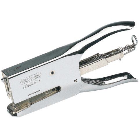 Rapid Classic K1 - Graffatrice - 50 fogli - 24/6-24/8+ - cromo - metallo