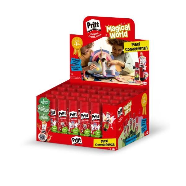 Pritt DISPLAY 40PZ COLLA STICK 43GR BTS