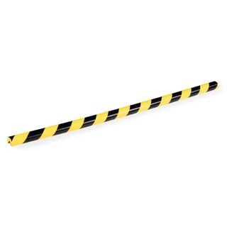 Profilo paracolpi angolare magnetico C25R giallo/nero 1m Durable
