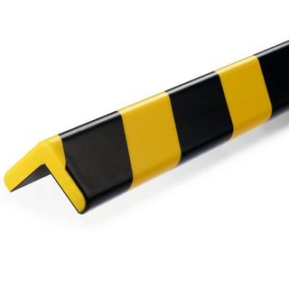 Profilo paracolpi angolare magnetico C35 giallo/nero 1m Durable