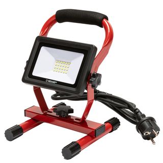 Proiettore da cantiere Light Pad - con staffa e cavo 1,5 m - 20 W - rosso - Vel…