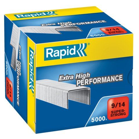 Rapid Super Strong - Punti metallici - 9/14 - 14 mm - acciaio galvanizzato - pa…