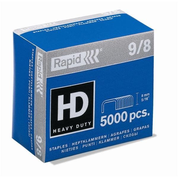 Rapid Super Strong - Punti metallici - 9/8 - 8 mm - acciaio galvanizzato - pacc…