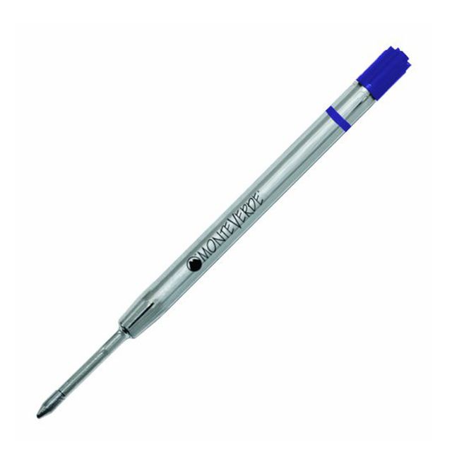 Refill Gel per sfera Parker - punta fine - blu - Monteverde - conf. 2 pezzi