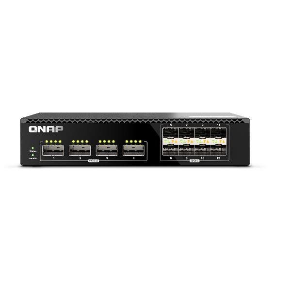 QNAP QSW-2104-2T-A - Switch - gestito - 4 x 100 Gigabit QSFP28 + 8 x 25 Gigabit…