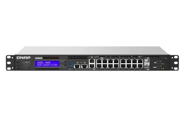 QNAP Smart Edge QGD-1602 - Switch - intelligente - 2 x 10 Gigabit SFP+ + 8 x 2.…