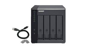 QNAP TR-004 - Array unità disco rigido - 0 TB - 4 alloggiamenti (SATA-300) - US…