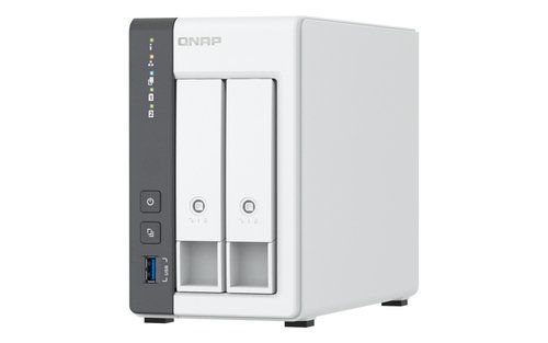 QNAP TS-216G - Server NAS - 2 alloggiamenti - SATA 6Gb/s - RAID RAID 0, 1, JBOD…