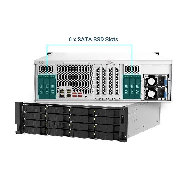 QNAP TS-H2287XU-RP - Server NAS - 22 alloggiamenti - montabile in rack - SATA 6…