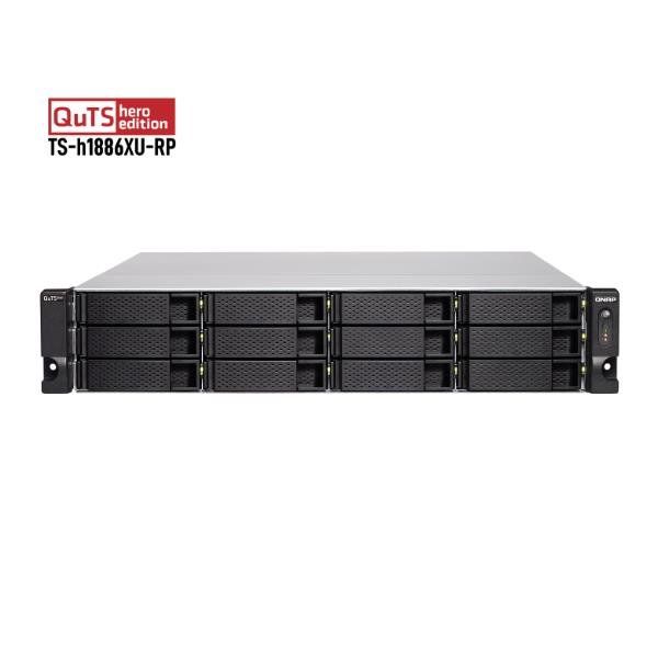 QNAP TS-h1886XU-RP R2 - Server NAS - 18 alloggiamenti - montabile in rack - SAT…