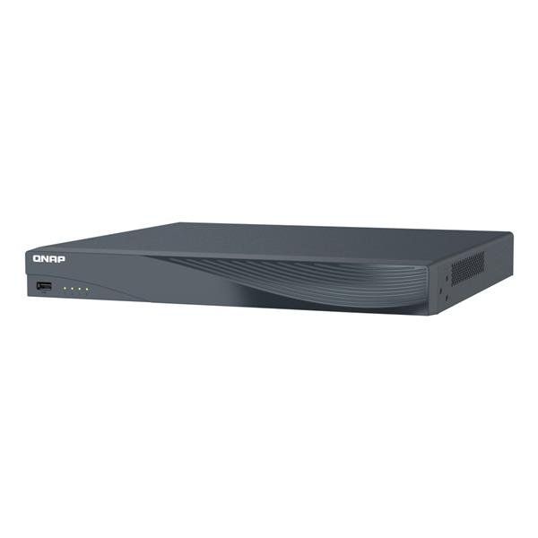 QNAP TVR-AI200 NVR 16 CANALI 2 BAIE HDD 2.5"/3.5" LAN PoE MONTAGGIO SU RACK 1U