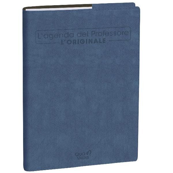 QUO VADIS AGENDA PROFESSORE ROMA BLU GHIAC SC