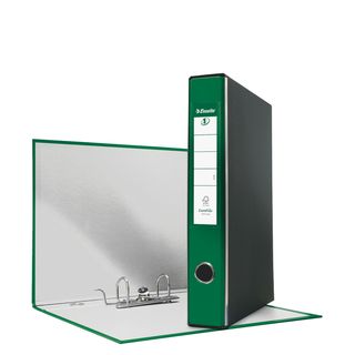 Registratore Eurofile G52 - dorso 5 cm - commerciale 23 x 30 cm - verde - Essel…