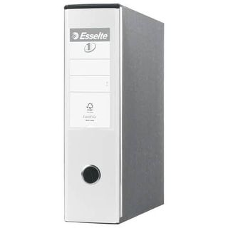Registratore Eurofile G53 - dorso 8 cm - commerciale 23 x 30 cm - bianco - Esse…