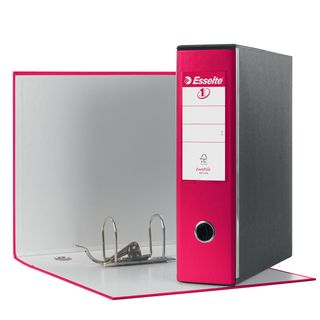 Registratore Eurofile G53 - dorso 8 cm - commerciale 23 x 30 cm - fucsia - Esse…
