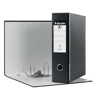 Registratore Eurofile G53 - dorso 8 cm - commerciale 23 x 30 cm - nero - Esselte