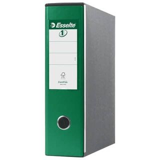 Registratore Eurofile G53 - dorso 8 cm - commerciale 23 x 30 cm - verde - Essel…