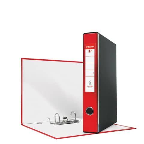 Registratore Eurofile G54 - dorso 5 cm - protocollo 23 x 33 cm - rosso - Esselte
