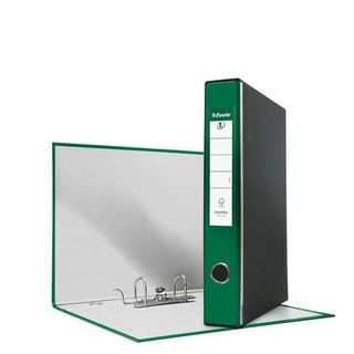 Registratore Eurofile G54 - dorso 5 cm - protocollo 23 x 33 cm - verde - Esselte
