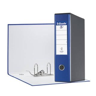 Registratore Eurofile G55 - dorso 8 cm - protocollo 23 x 33 cm - blu - Esselte