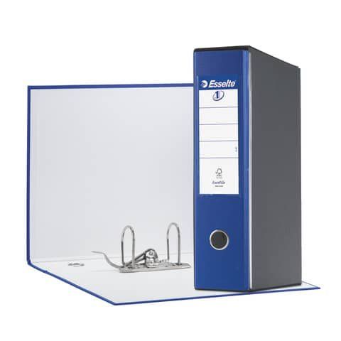 Registratore Eurofile G55 - dorso 8 cm - protocollo 23 x 33 cm - blu - Esselte