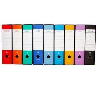 Brefiocart registratori a leva NERO&amp