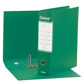 Registratore Oxford G83 - dorso 8 cm - commerciale 23 x 30 cm - verde - Esselte