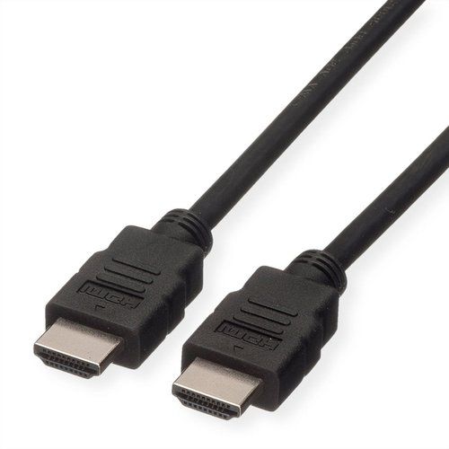 ROLINE GREEN CAVO HDMI HIGH SPEED CABLE E ETHERNET, M M, BLACK, 1M