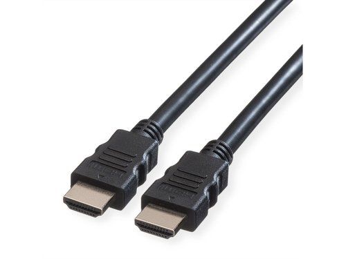 ROLINE GREEN CAVO HDMI HIGH SPEED CABLE, M/M, BLACK, 1M