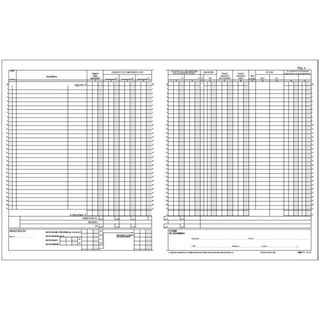Registro Iva corrispettivi - 31 x 24,5cm - 15pg - numerate - Edipro
