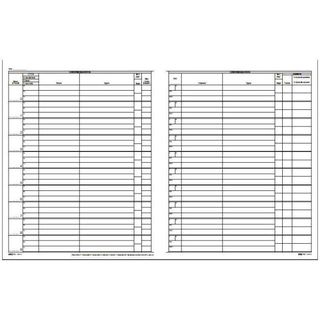 Registro corrispondenza arrivo/partenza - 31 x 24,5cm - 200 fogli - Edipro