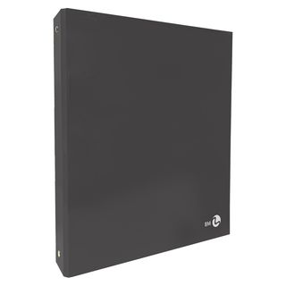 Raccoglitore ad anelli - 27 x 32 cm - Ø 30 mm - grigio scuro - BM