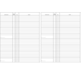 Registro libro soci SPA/SRL - 31 x 24,5 - 47pg - numerate - Edipro