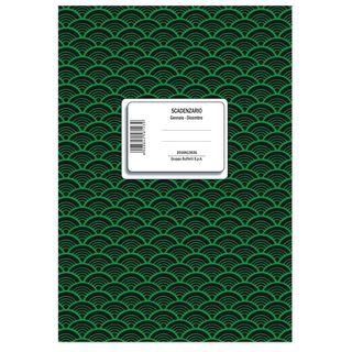 Registro scadenzario spiralato Gennaio/Dicembre - 10 pagine per mese - 24 x 17 …