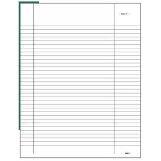Registro verbale generico E2384 - 92 pg numerate - 31 x 24,5cm - Edipro