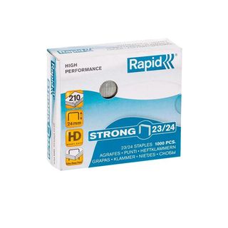 Rapid Strong - Punti metallici - 23/24 - acciaio galvanizzato - pacco da 1000 -…