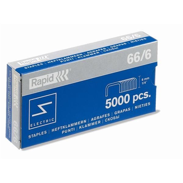 Rapid Strong - Punti metallici - 66/6 - 6 mm - metallo galvanizzato - pacco da …