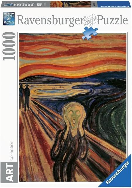Ravensburger Puzzle 1000 PC Art Collection - Munch: L’urlo 12000067