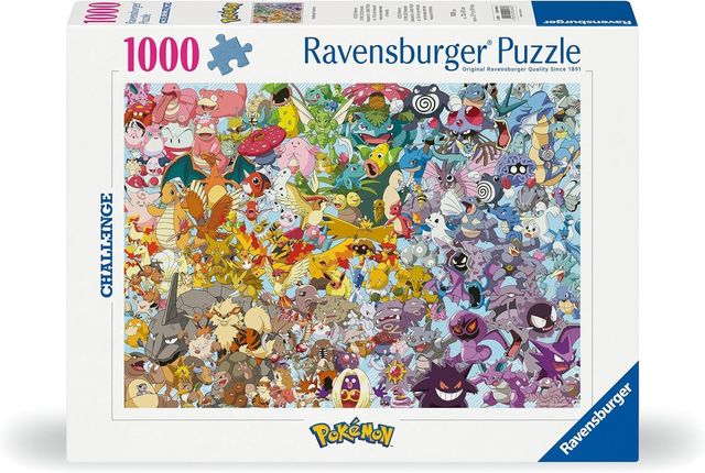 Ravensburger Puzzle 1000 PC Challenge - Pokémon 12000460