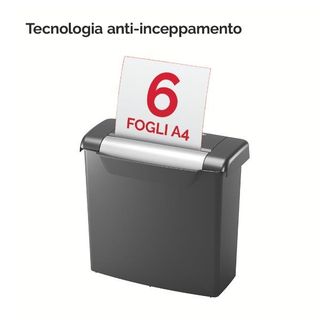 Rexel Momentum S206 - Distruggidocumenti - taglio a striscia - 6 mm - P-2