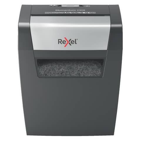 Rexel Momentum X406 - Distruggidocumenti - taglio incrociato - 4 x 30 mm - P-4