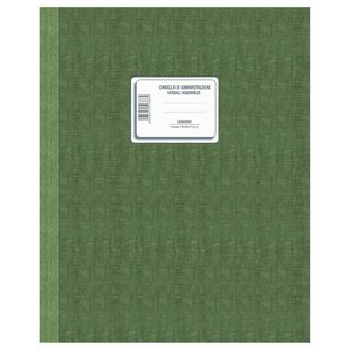 Registro Verbali Consiglio Amministrazione - 96 pagine numerate - uso bollo - 3…